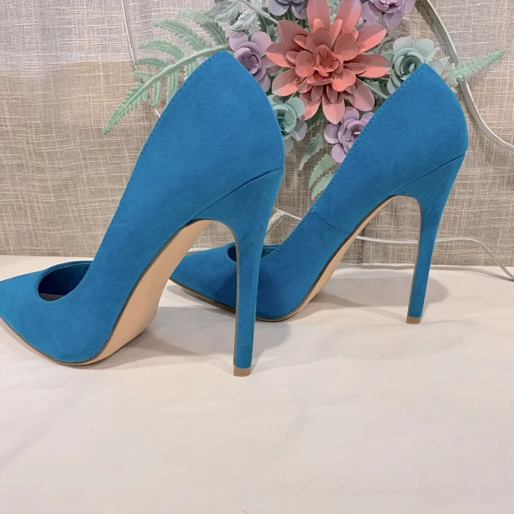 Shoedazzle gorgeous blue heels - Picture 1 of 7